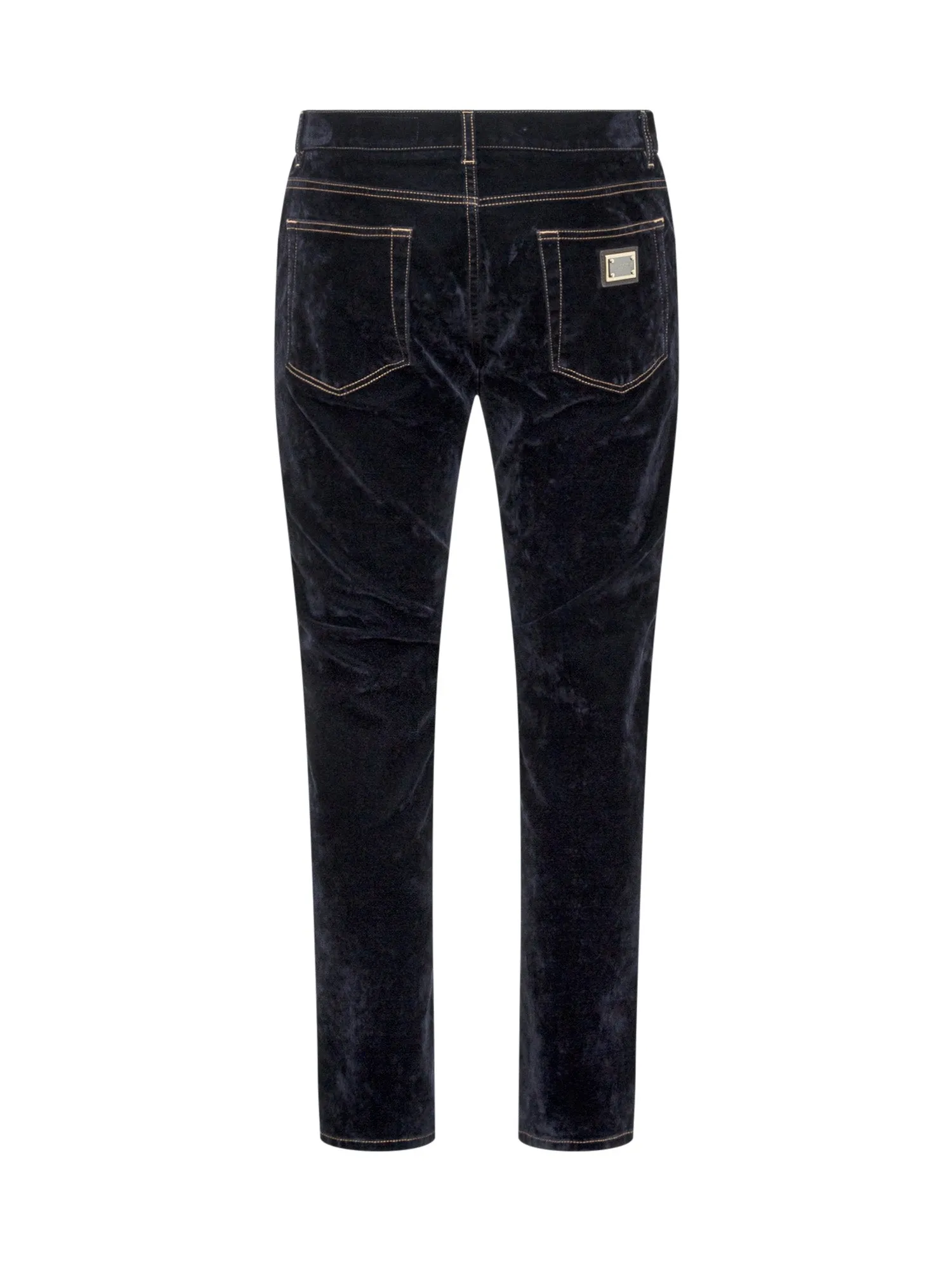 Dolce & Gabbana Dark Wash Straight Leg Jeans