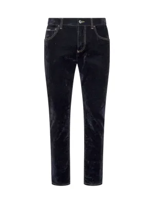 Dolce & Gabbana Dark Wash Straight Leg Jeans