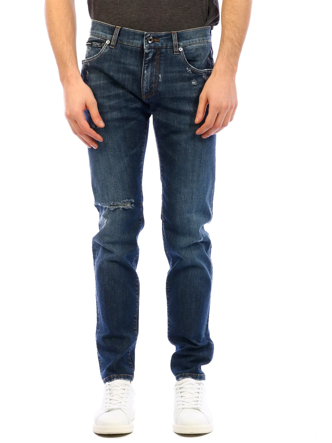 Dolce & Gabbana Distressed Effect Jeans