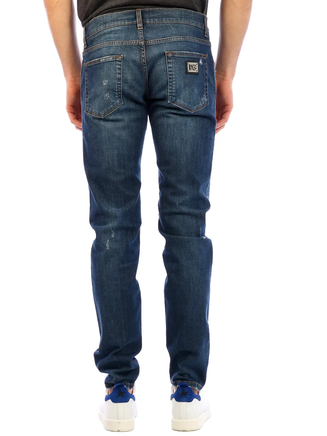 Dolce & Gabbana Distressed Effect Jeans