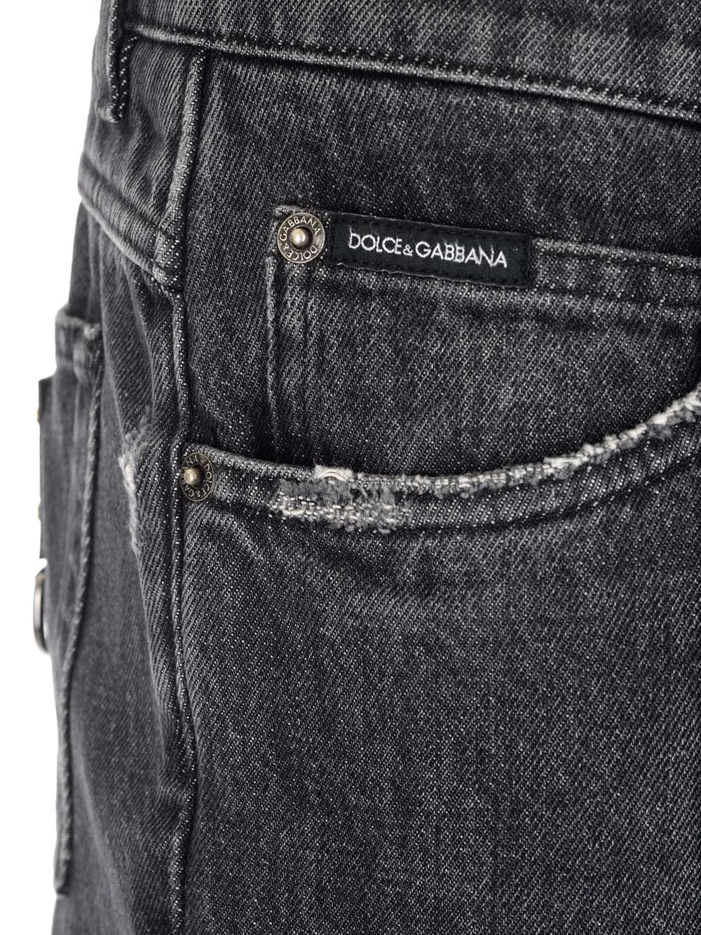 Dolce & Gabbana Distressed Skinny Jeans