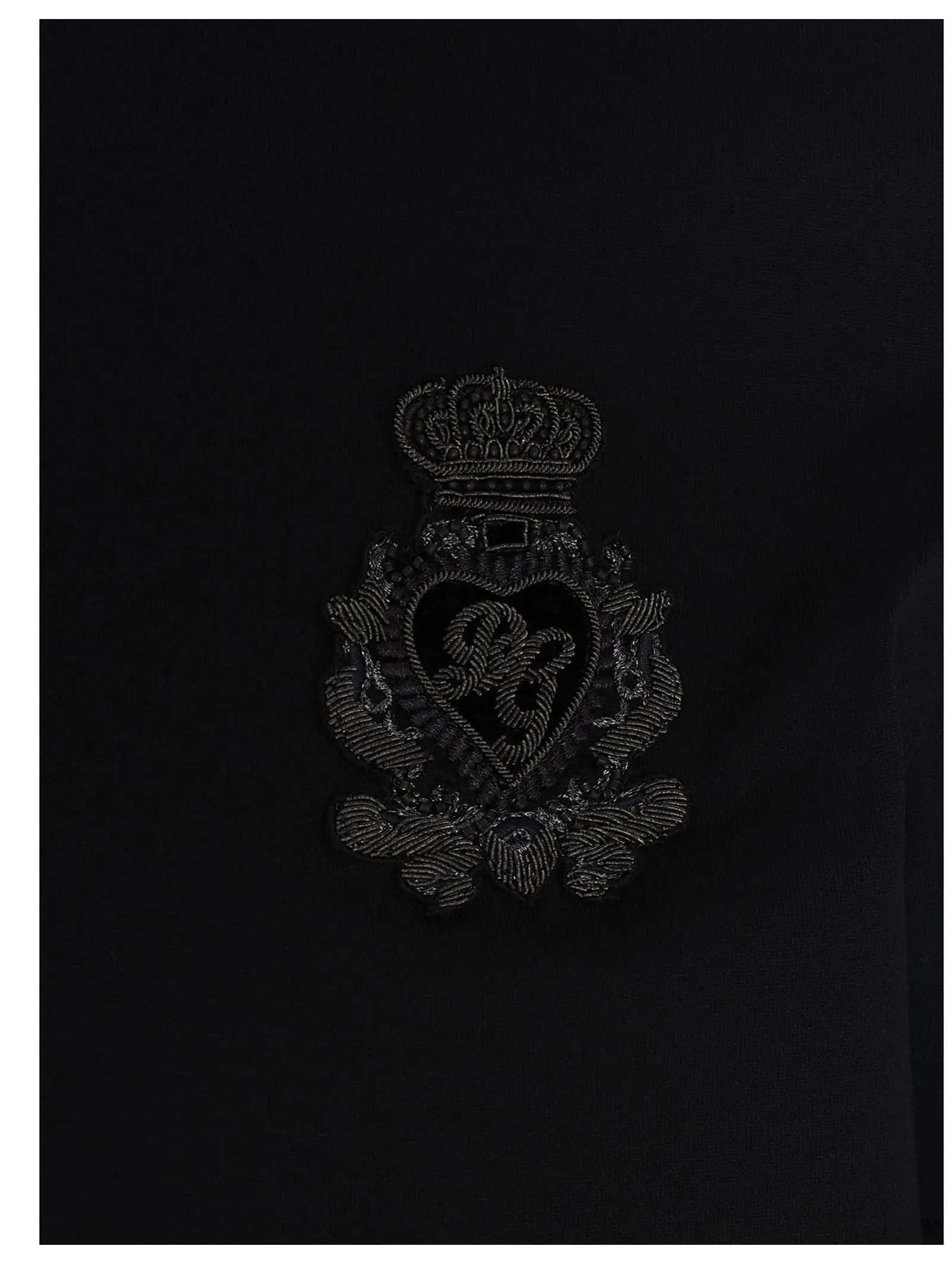 Dolce & Gabbana Embroidered Monogram T-Shirt