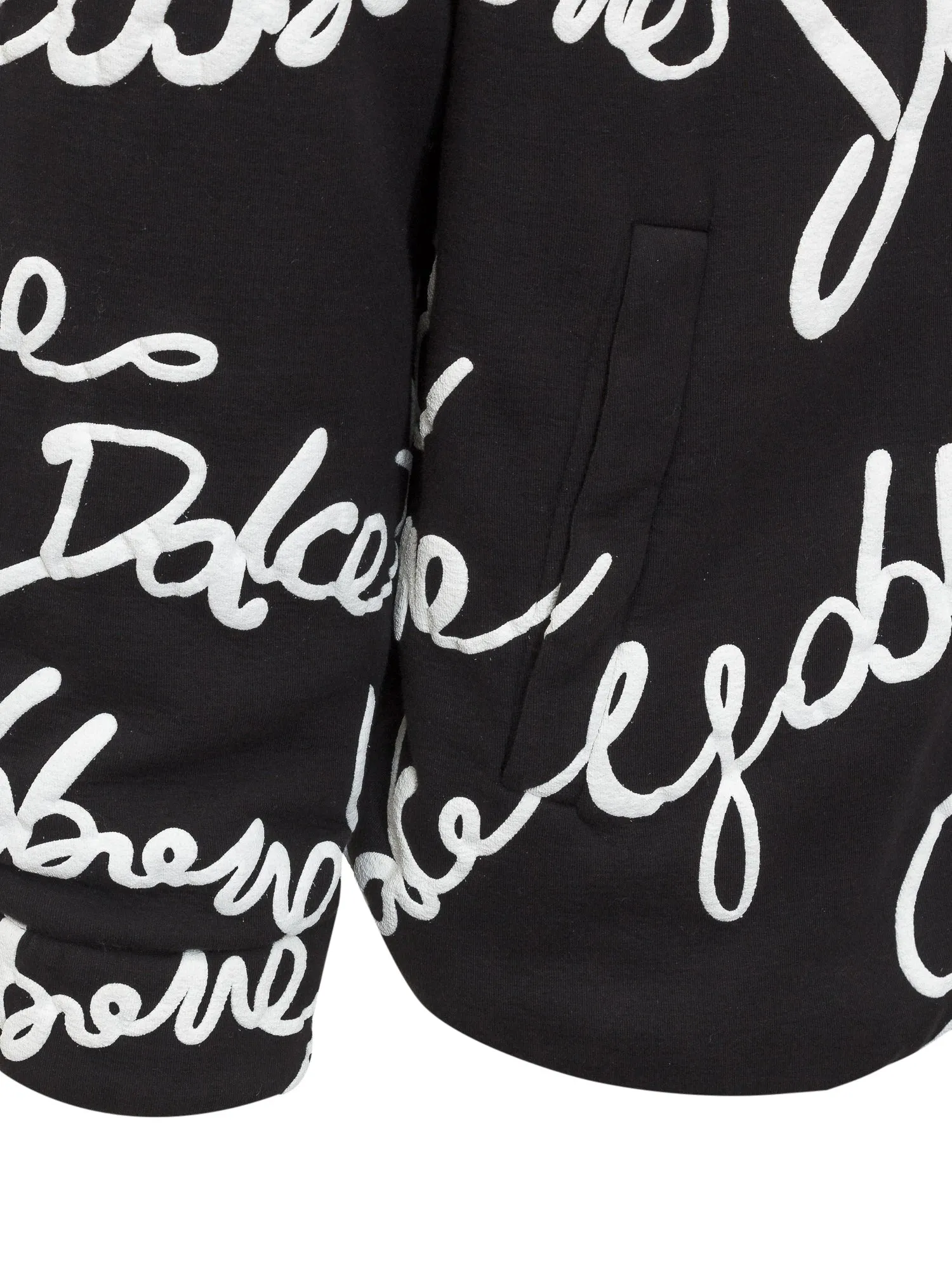 Dolce & Gabbana Graphic-Printed Straight Hem Jacket