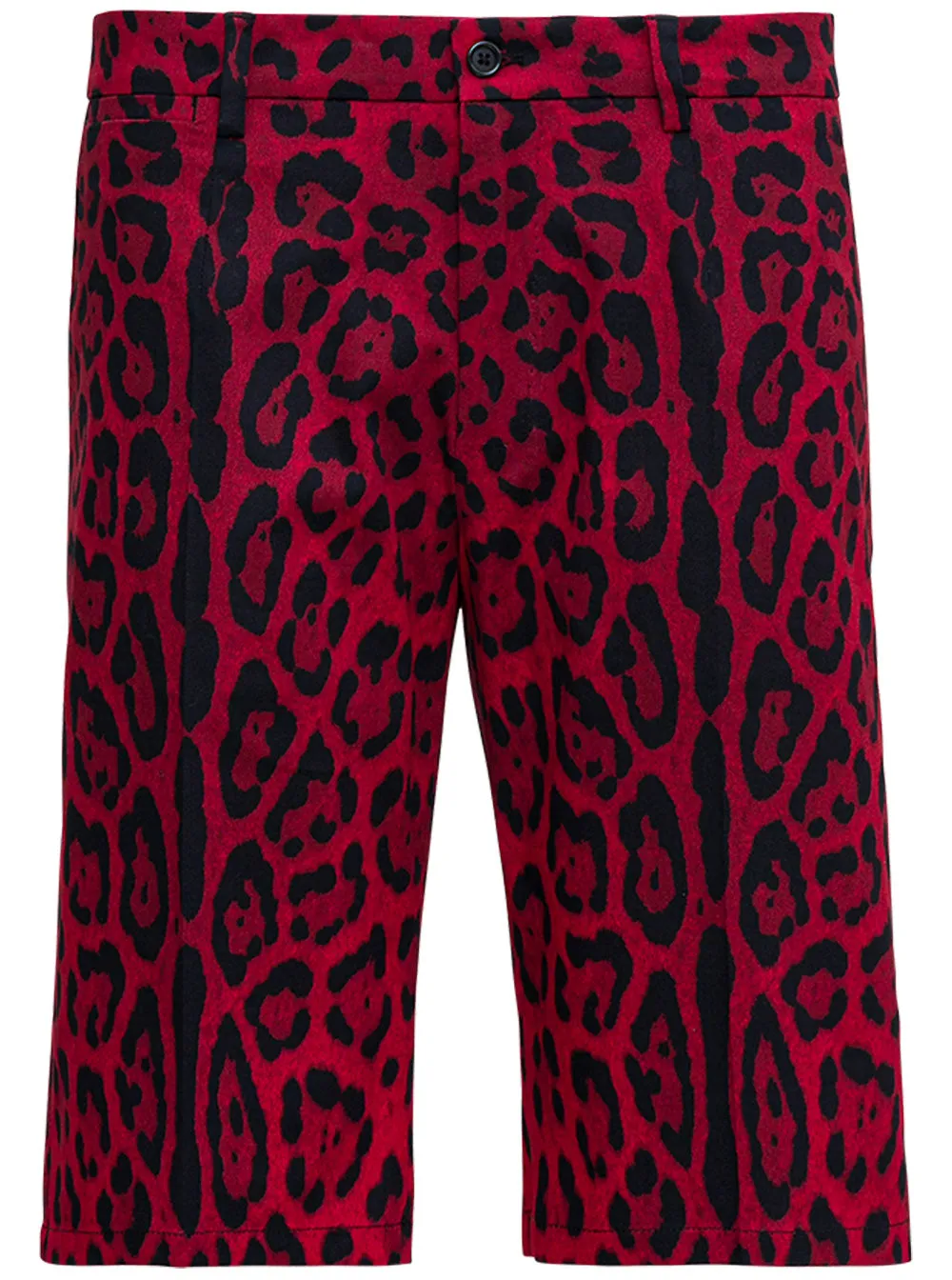 Dolce & Gabbana Leopard Pattern Shorts
