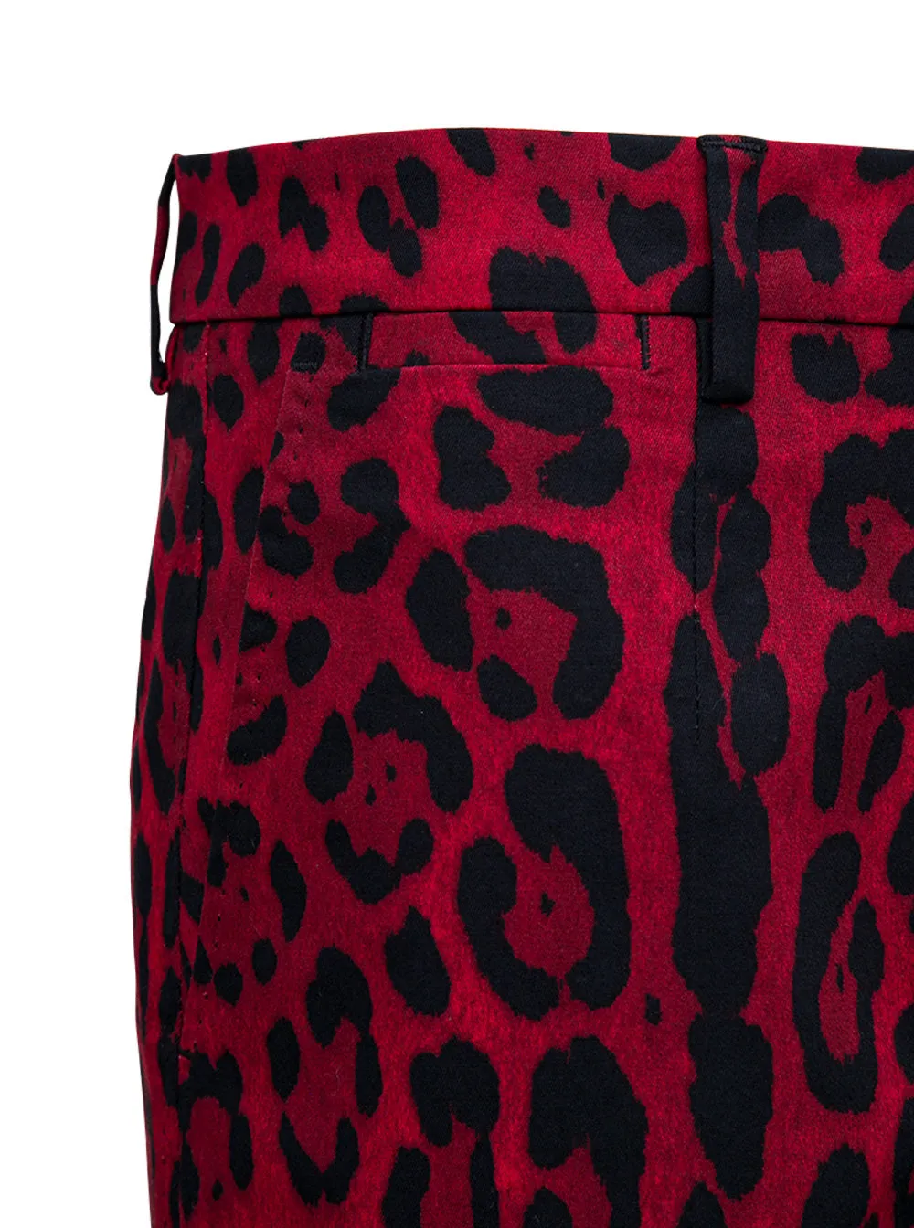 Dolce & Gabbana Leopard Pattern Shorts