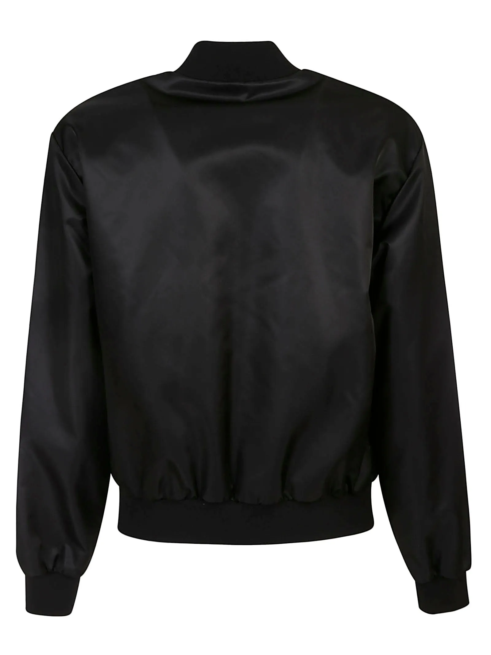 Dolce & Gabbana Logo Patch Bomber Jacket