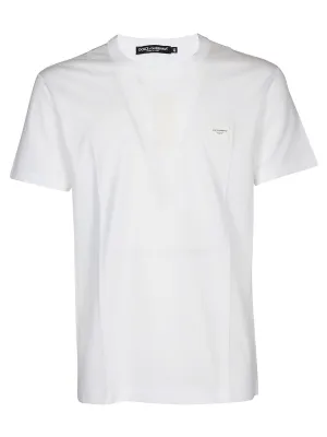 Dolce & Gabbana Logo Patch T-Shirt