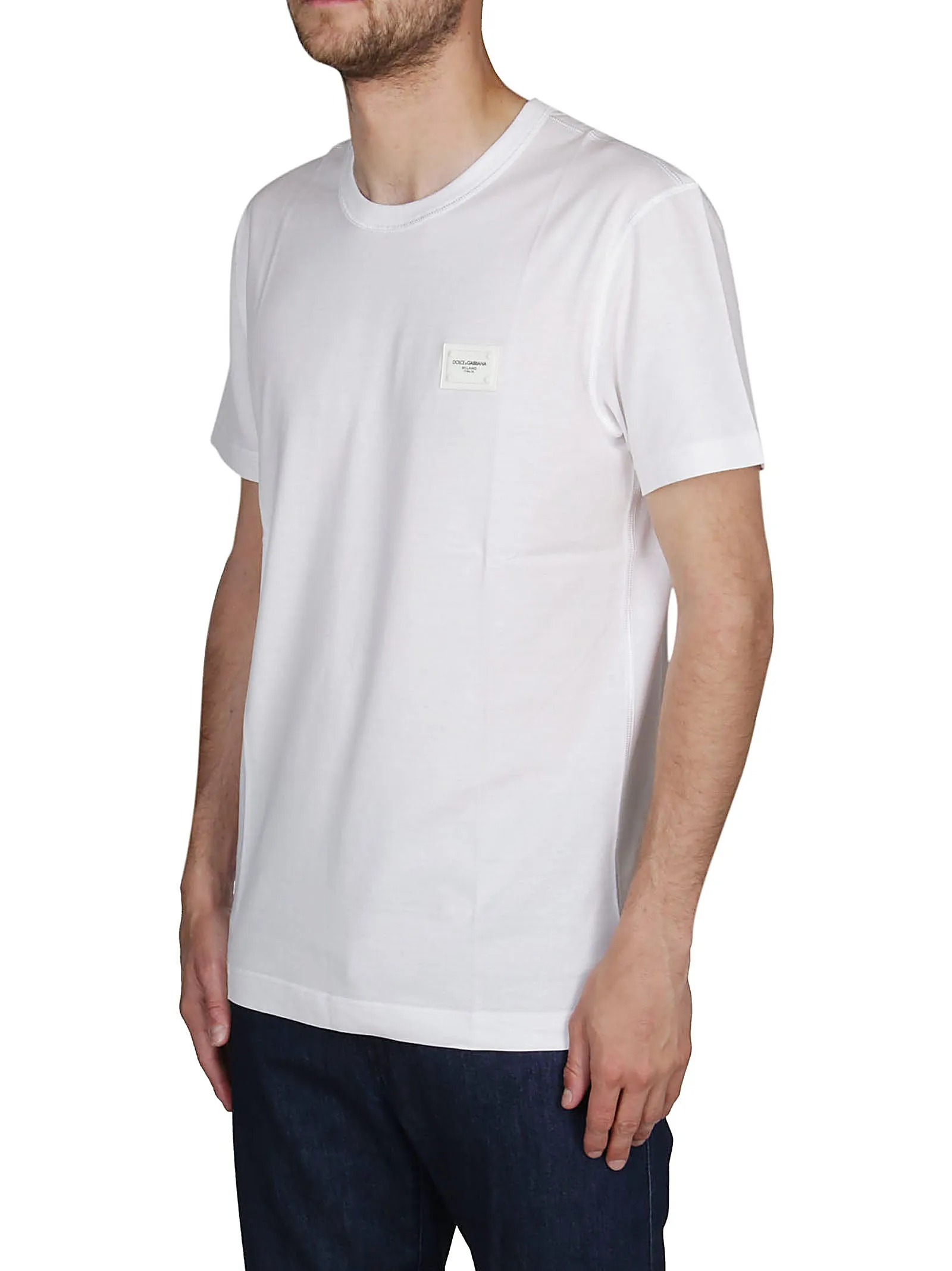 Dolce & Gabbana Logo Patch T-Shirt