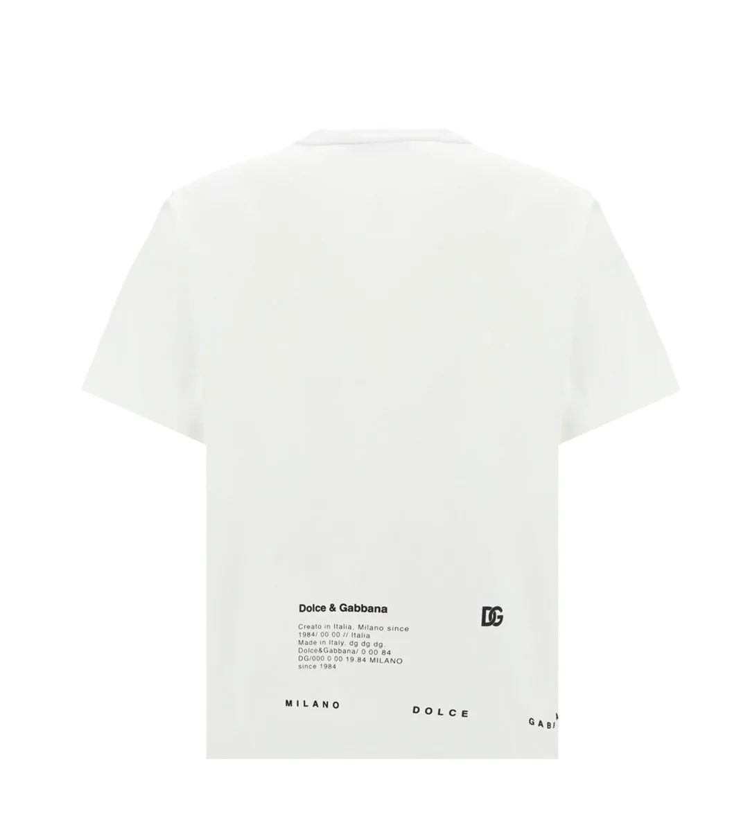 Dolce & Gabbana Logo Printed Crewneck T-Shirt