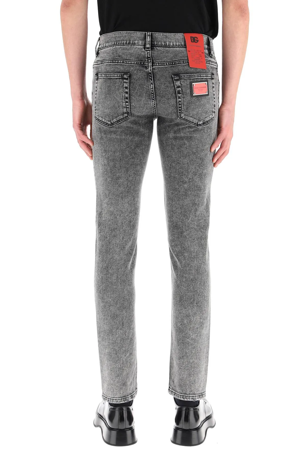 Dolce & Gabbana Low Rise Slim-Fit Jeans