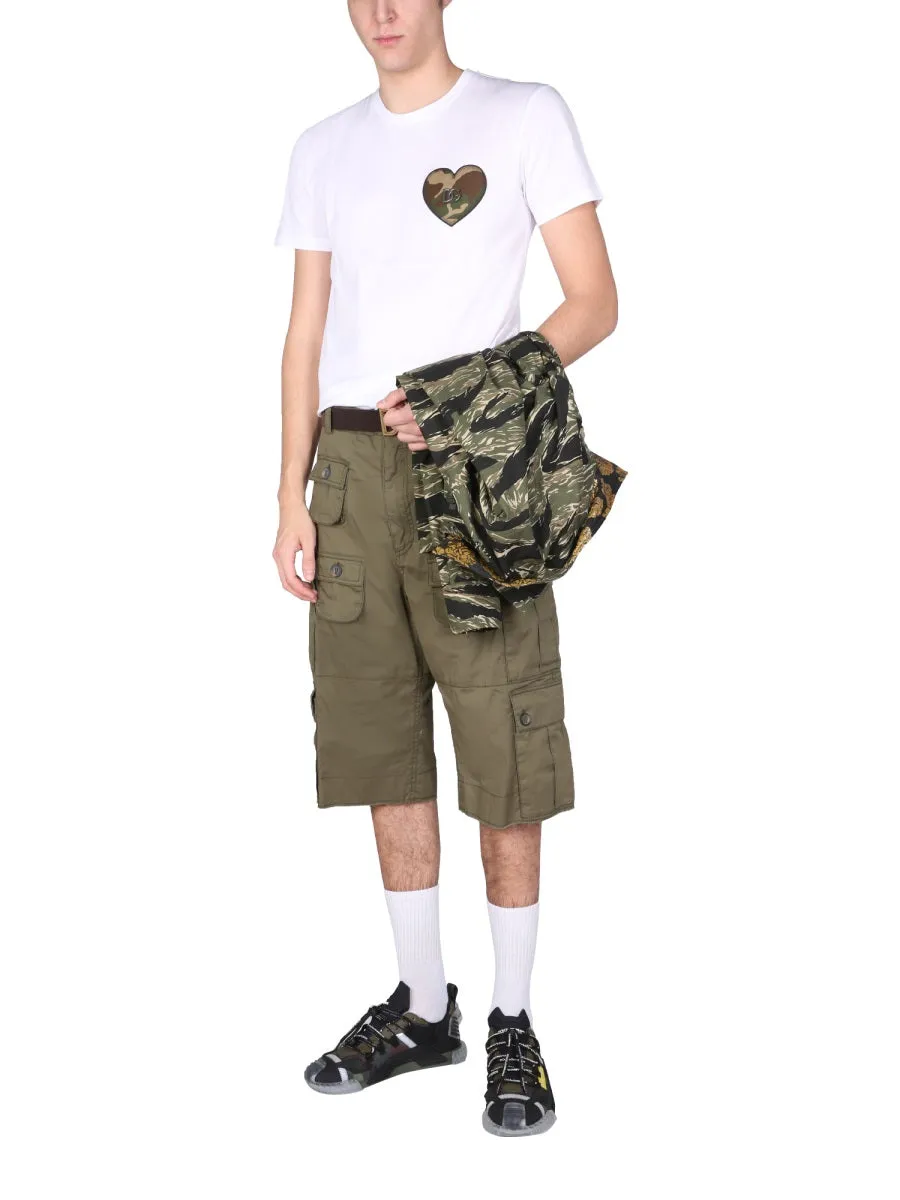 Dolce & Gabbana Patch Pockets Cargo Shorts
