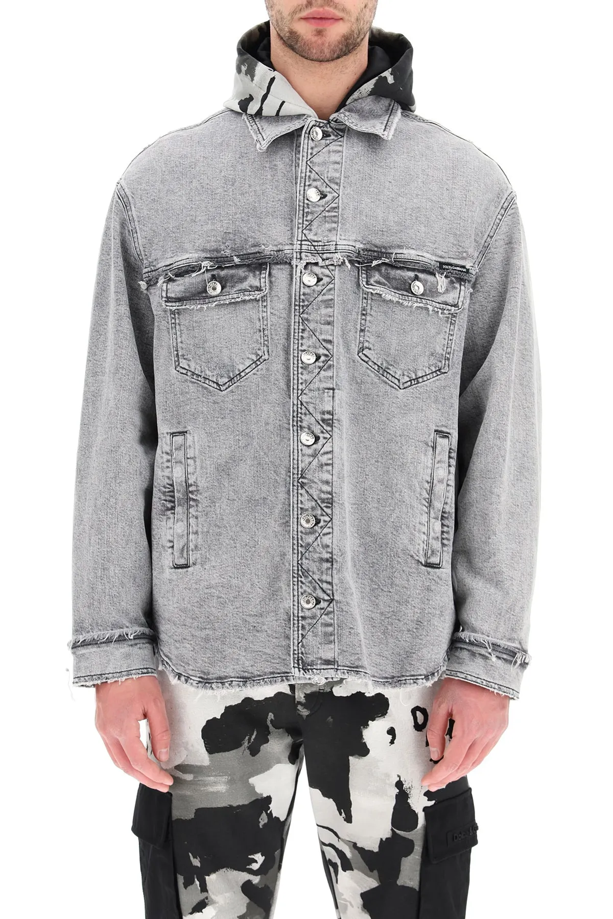 Dolce & Gabbana Pocket Detail Denim Jacket