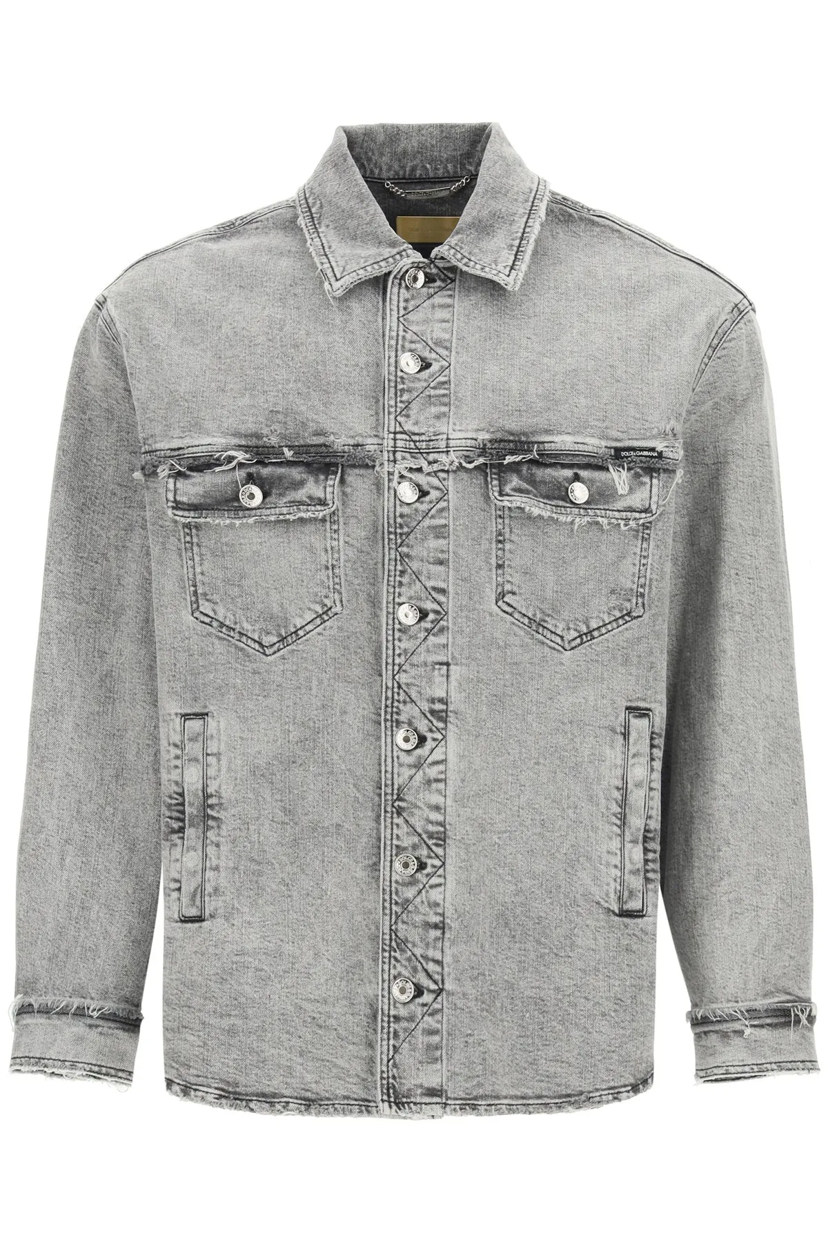 Dolce & Gabbana Pocket Detail Denim Jacket