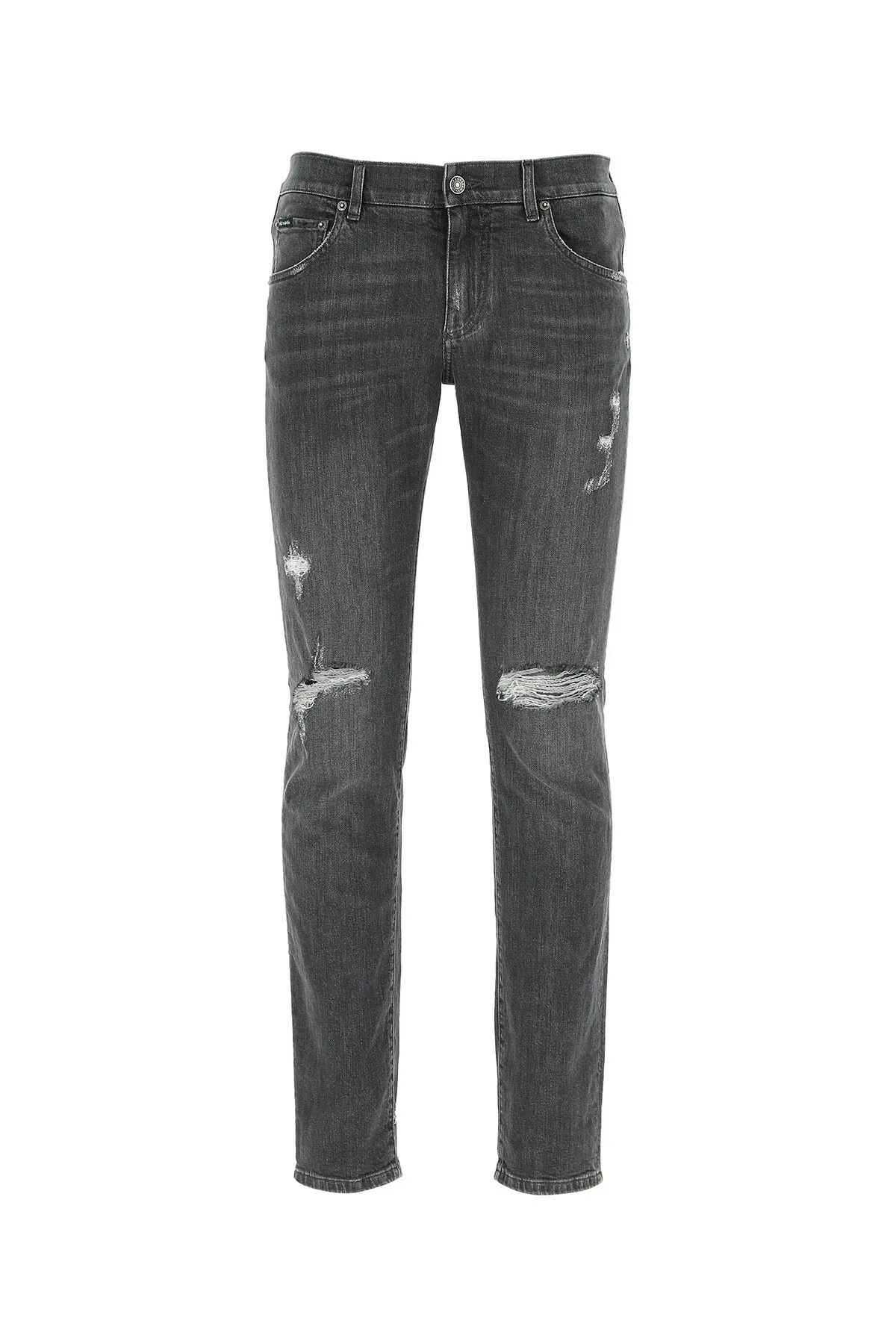 Dolce & Gabbana Ripped Skinny Leg Jeans