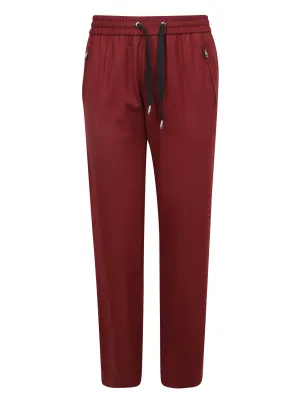 Dolce & Gabbana Straight Leg Drawstring Track Pants