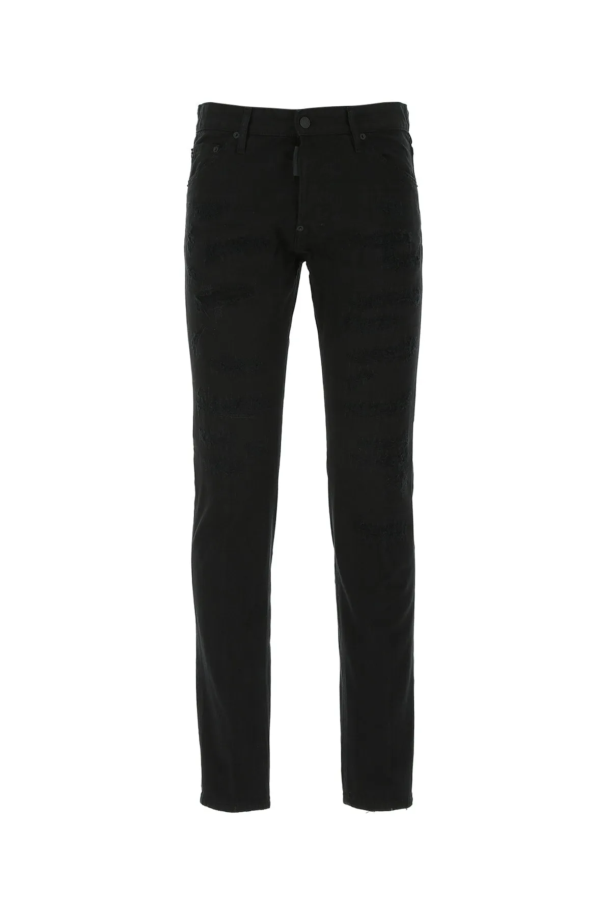 Dsquared2 Black Bull Straight Leg Jeans