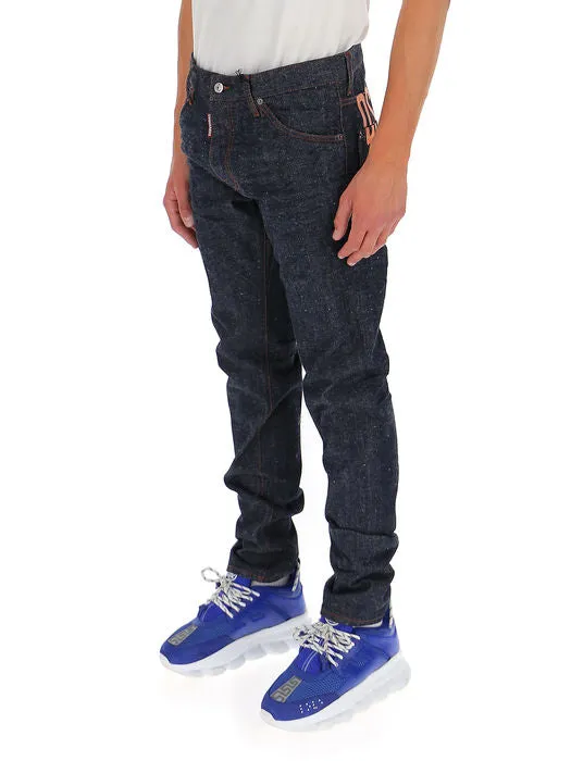 Dsquared2 Cool Guy Rear Logo Print Jeans