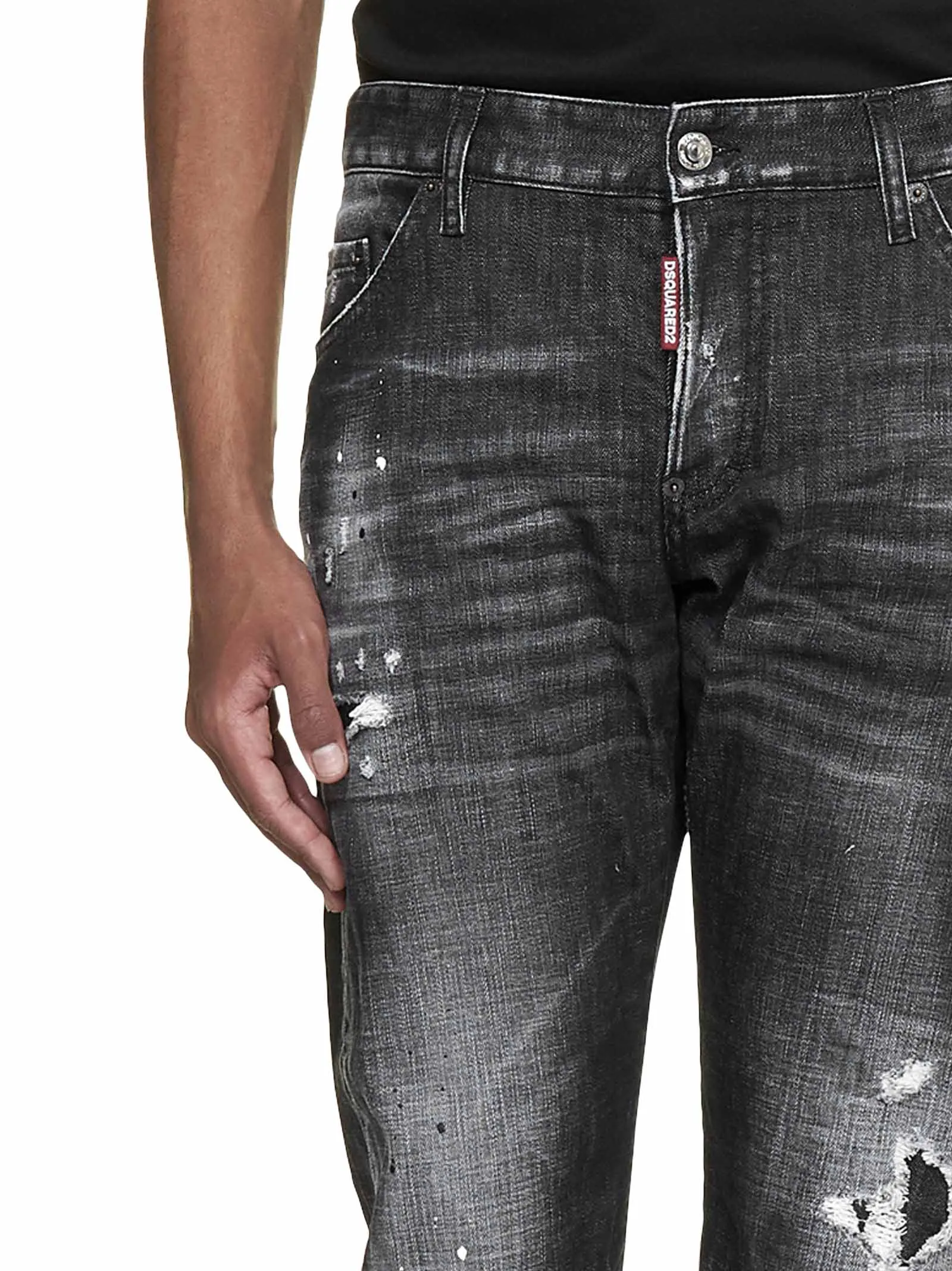 Dsquared2 Distressed Effect Jeans