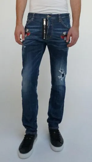 Dsquared2 Distressed Skinny Jeans