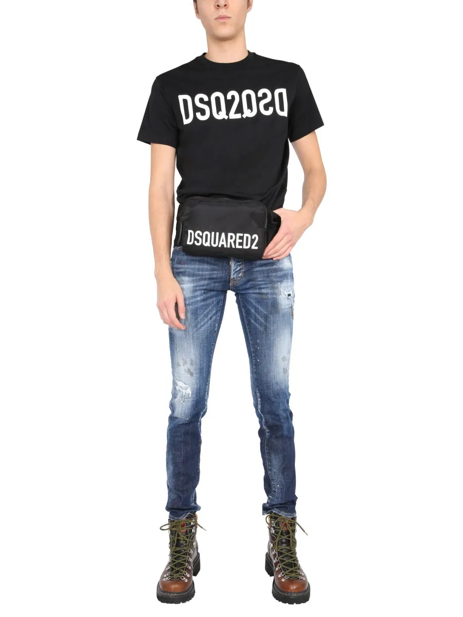 Dsquared2 Distressed Slim-Fit Jeans