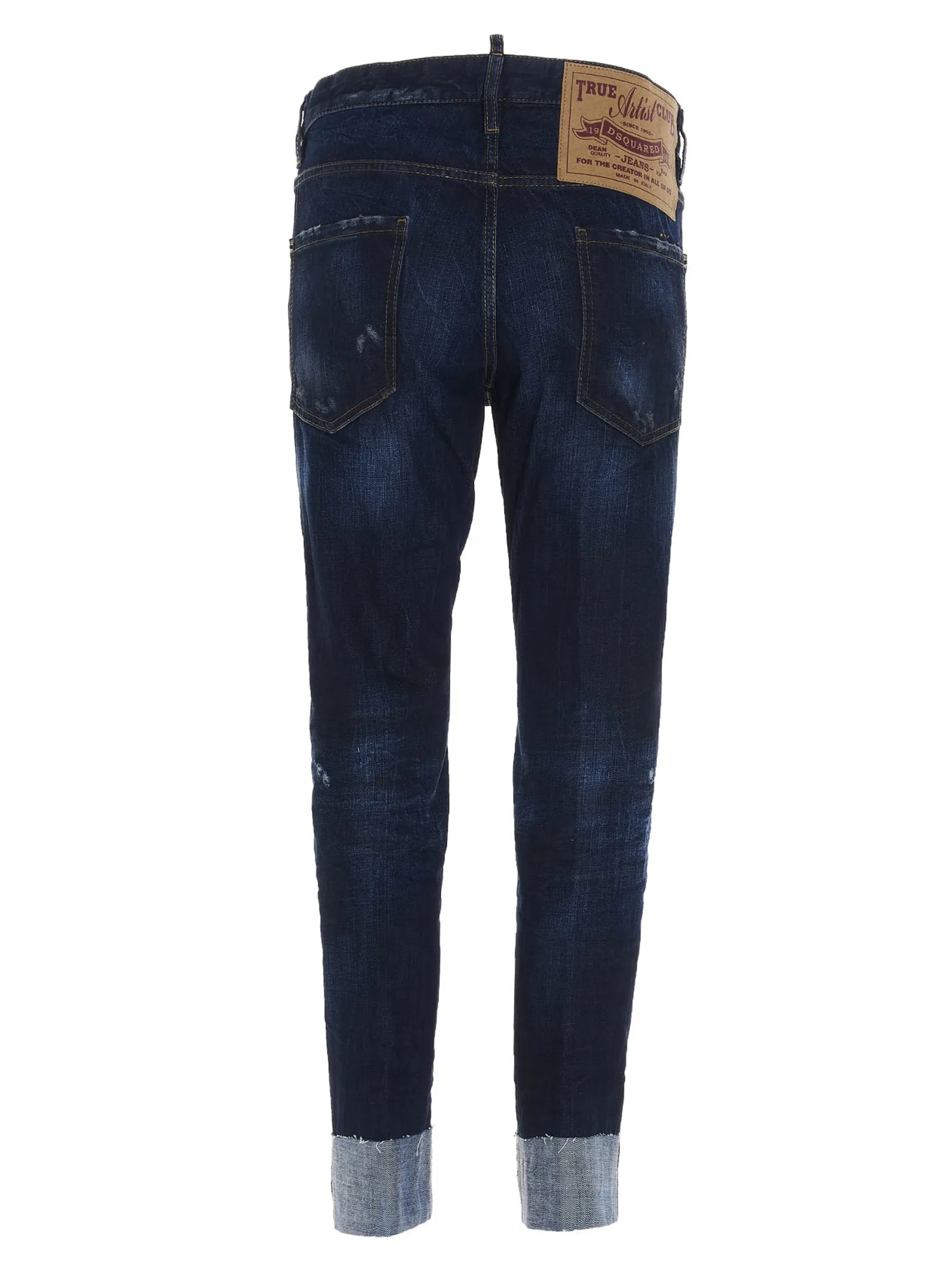Dsquared2 Distressed Slim-Fit Jeans