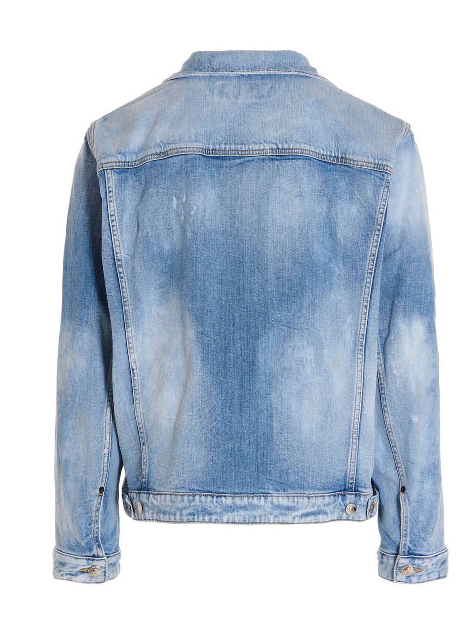 Dsquared2 Faded-Effect Denim Jacket