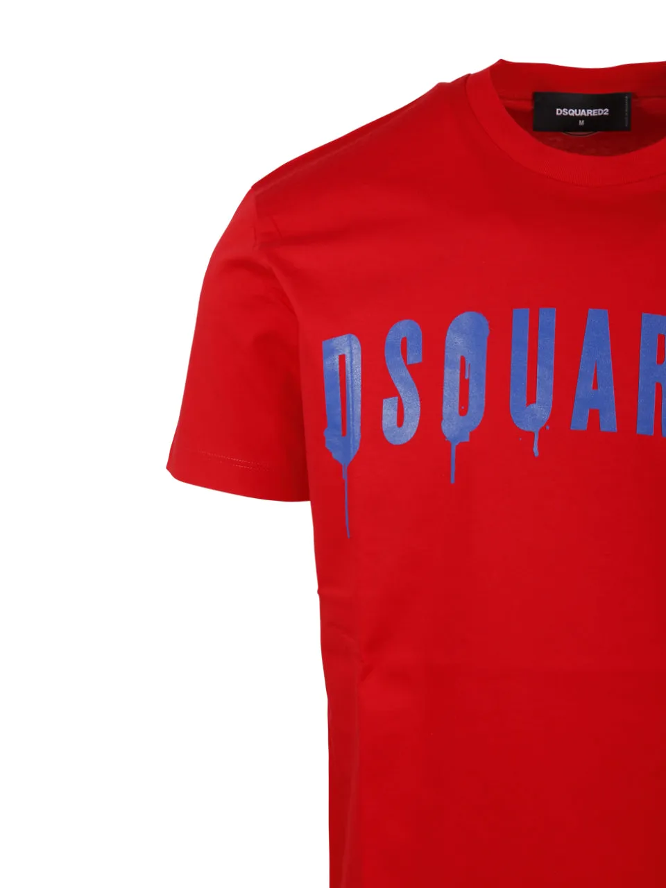 Dsquared2 Graffiti Printed Crewneck T-Shirt