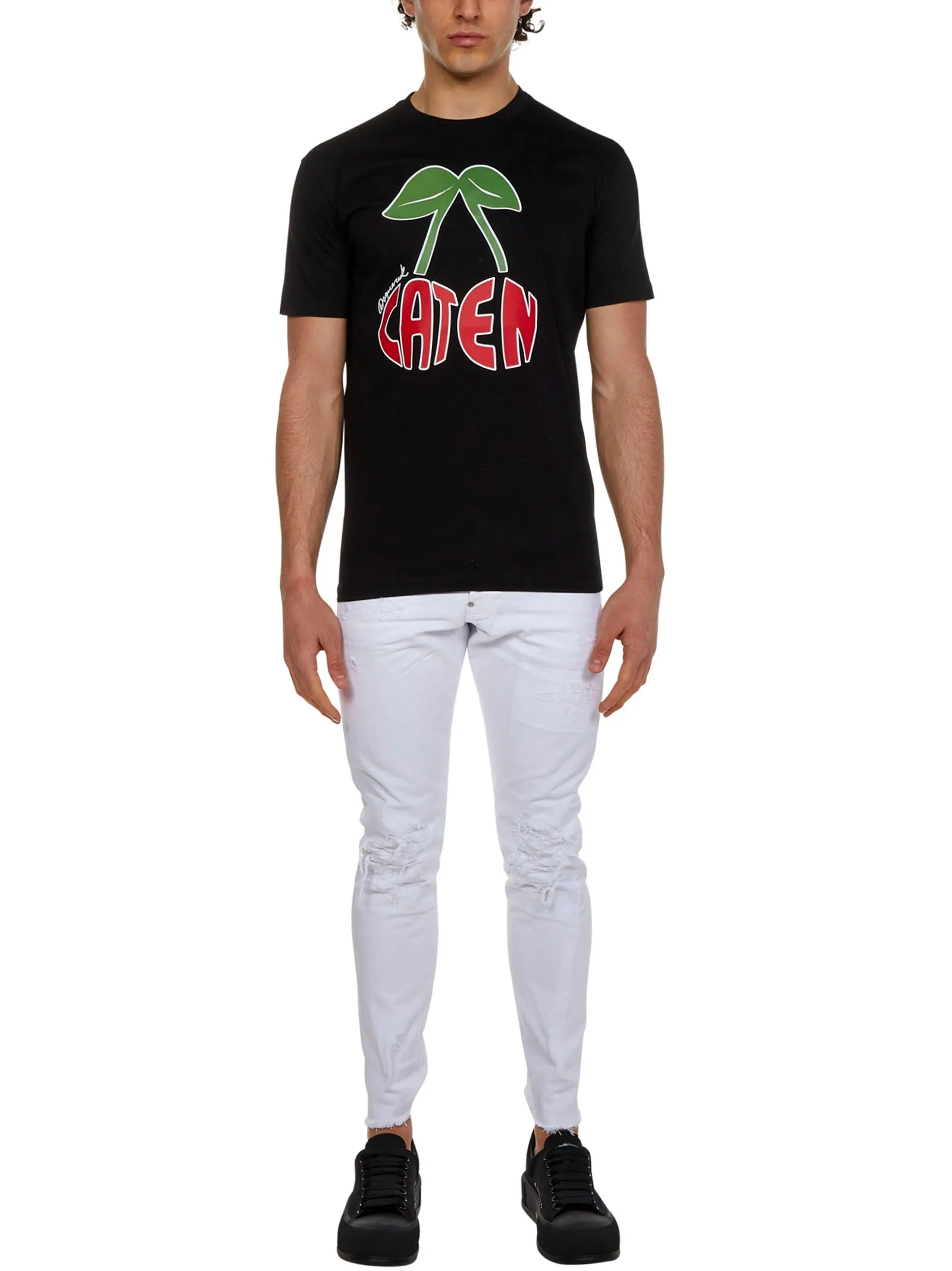 Dsquared2 Graphic Print Crewneck T-Shirt
