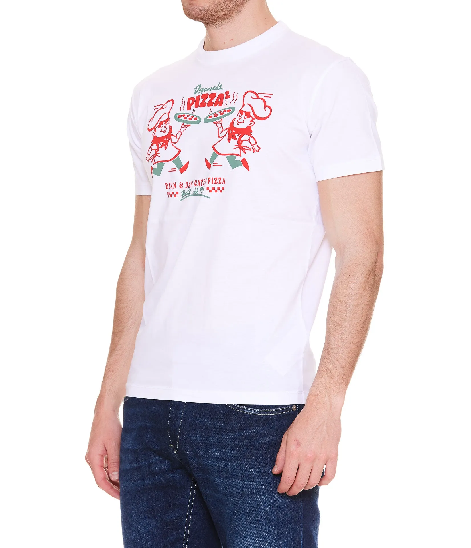 Dsquared2 Graphic-Printed Crewneck T-Shirt