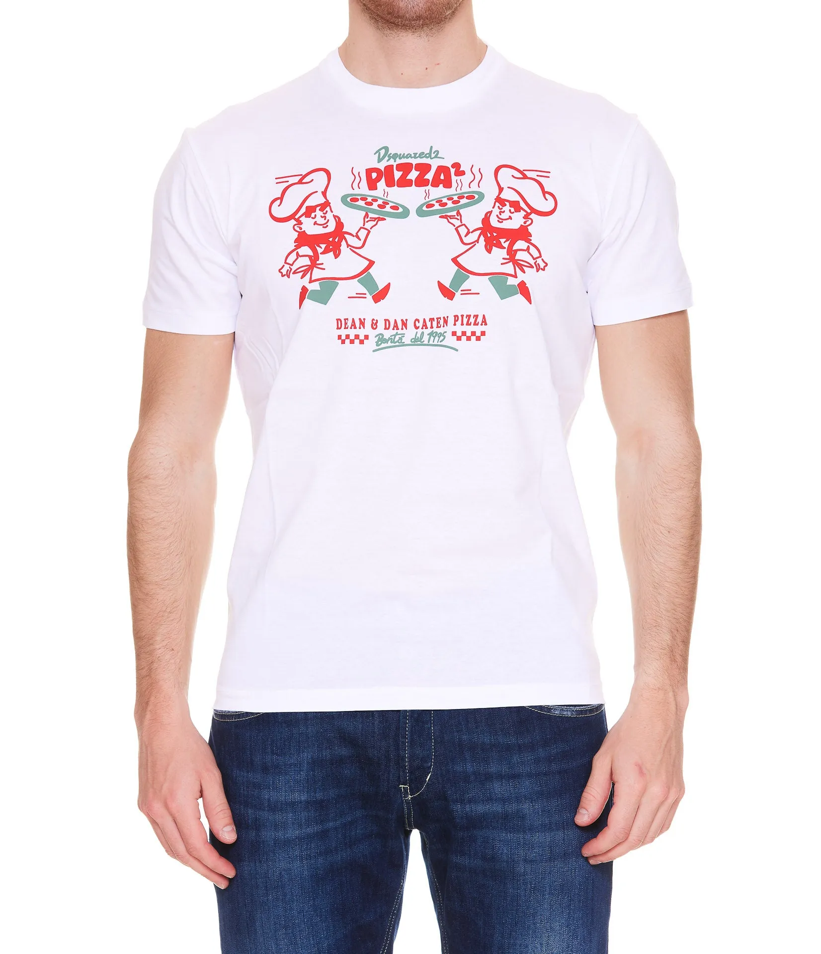 Dsquared2 Graphic-Printed Crewneck T-Shirt