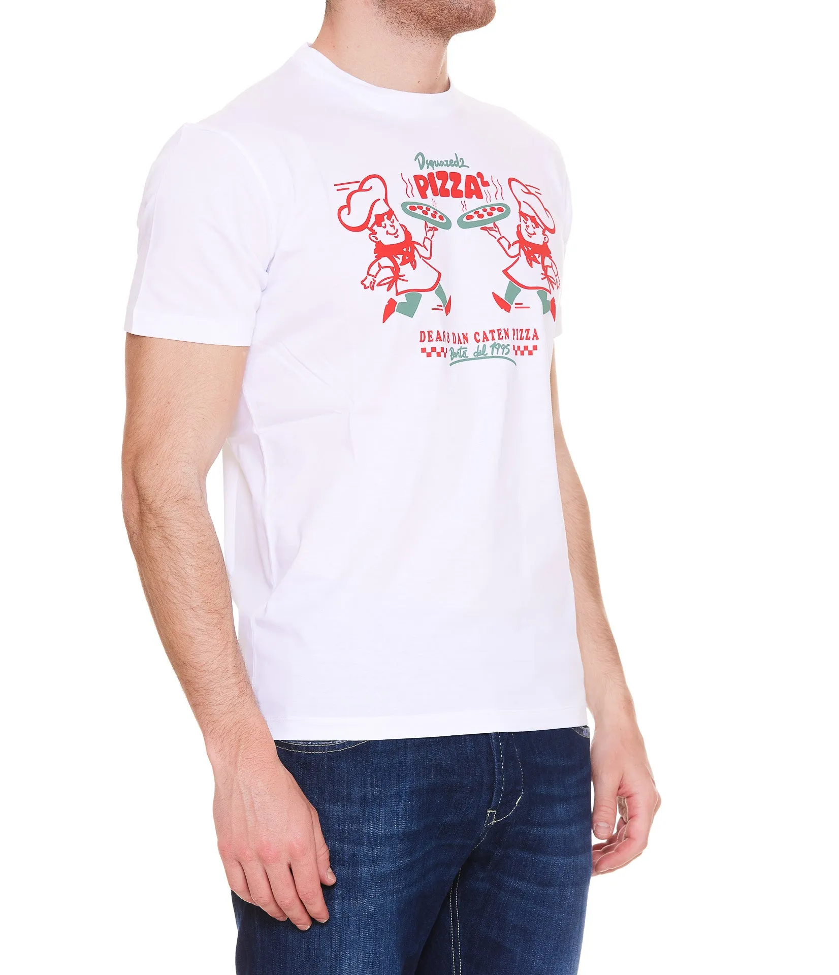 Dsquared2 Graphic-Printed Crewneck T-Shirt
