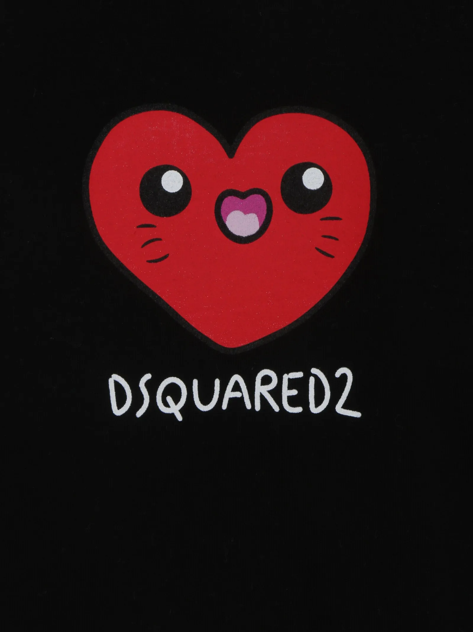 Dsquared2 Logo Heart Printed T-Shirt