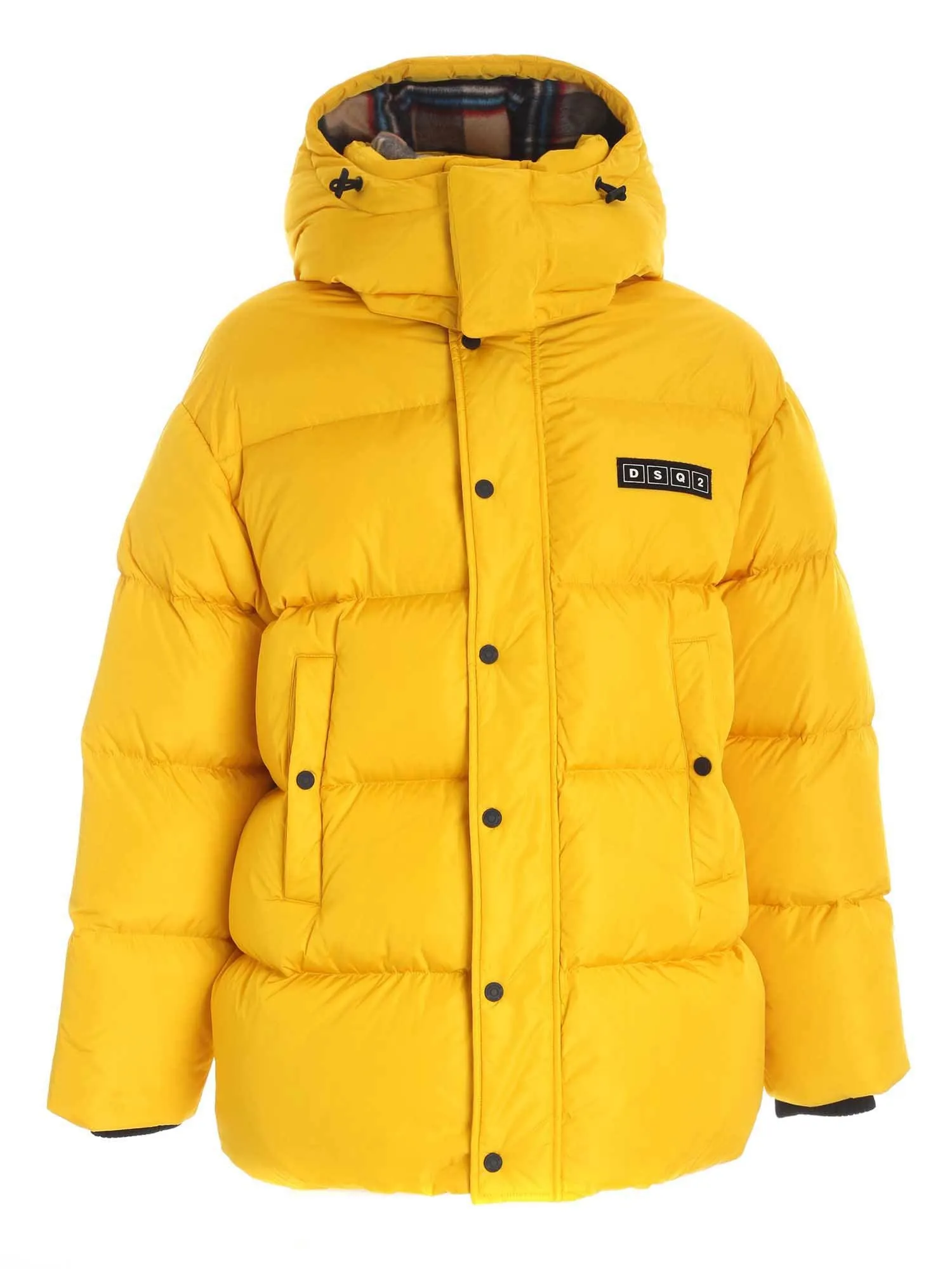 Dsquared2 Logo Hooded Puffer Jacket