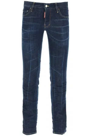 Dsquared2 Logo Mid-Rise Jeans