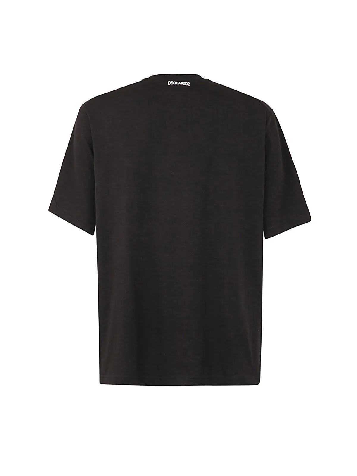 Dsquared2 Logo Patch Crewneck T-Shirt