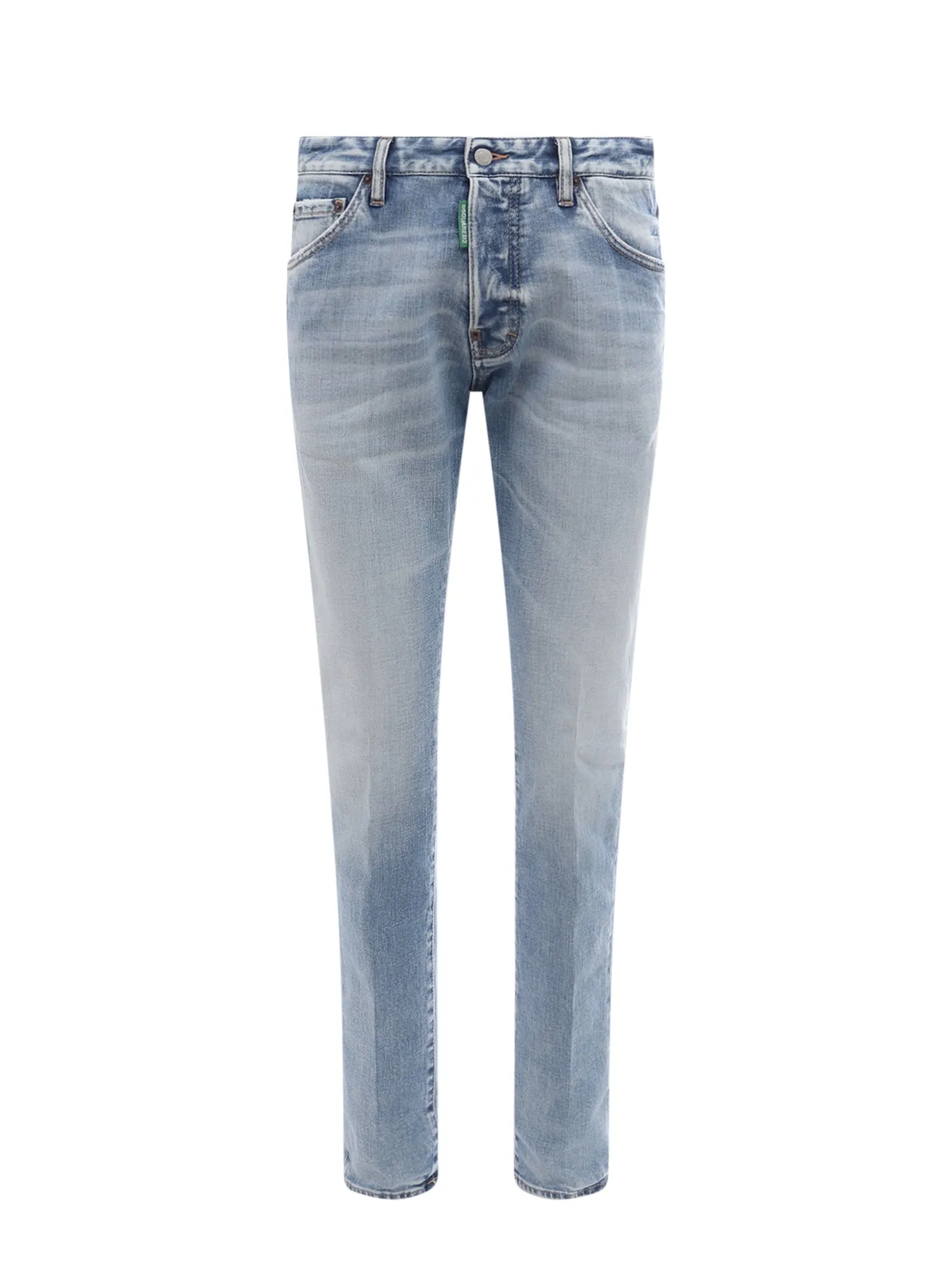 Dsquared2 Logo Patch Slim-Fit Jeans