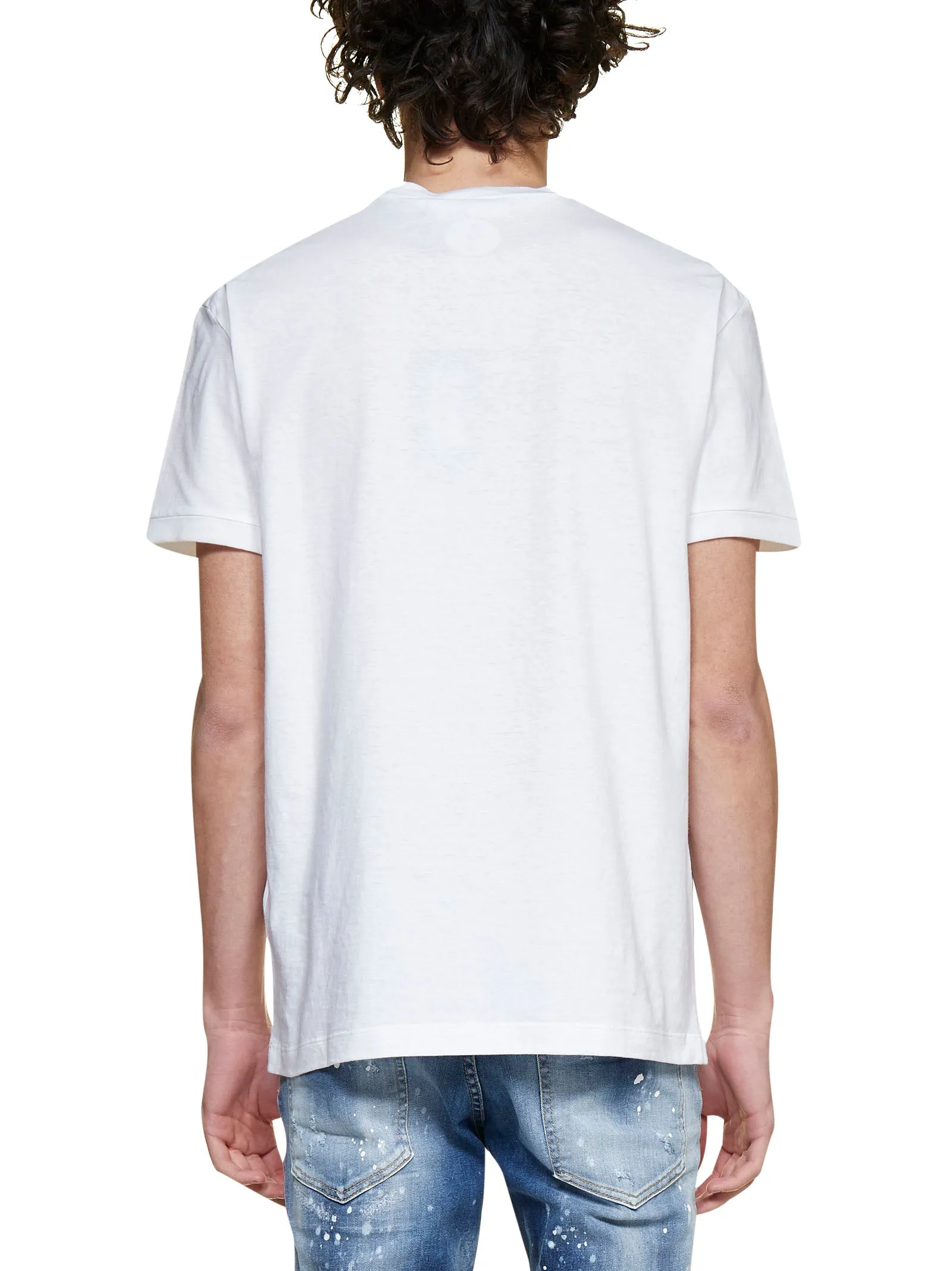 Dsquared2 Logo Print Crewneck T-Shirt