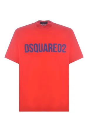Dsquared2 Logo Print Crewneck T-Shirt
