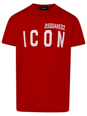Dsquared2 Logo Printed Crewneck T-Shirt