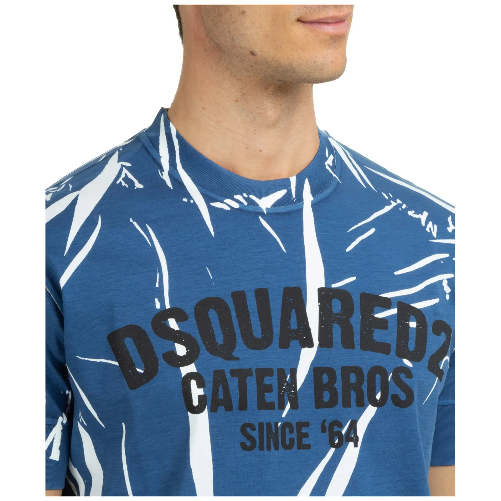 Dsquared2 Logo Printed Crewneck T-Shirt