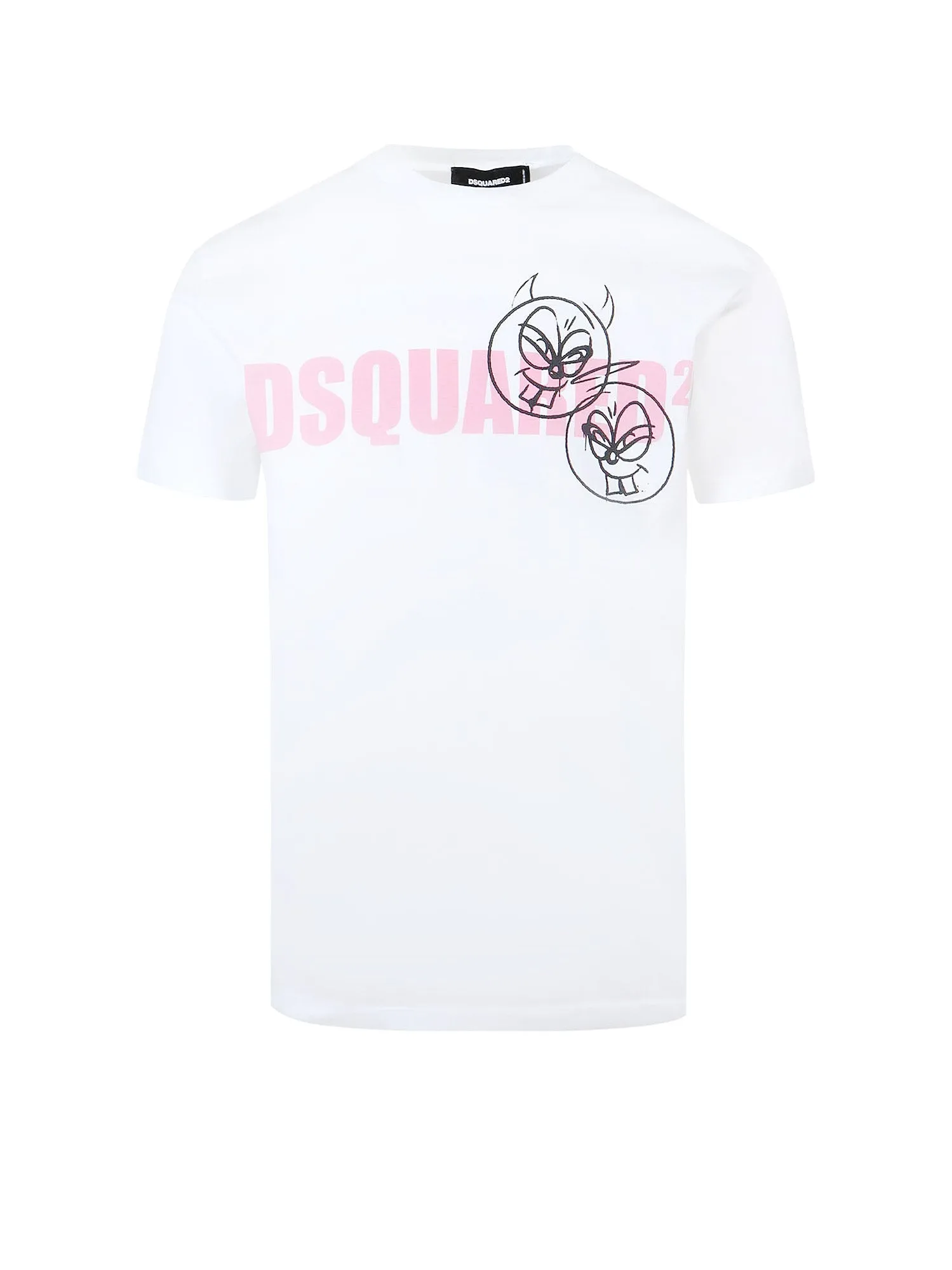Dsquared2 Logo Printed Crewneck T-Shirt