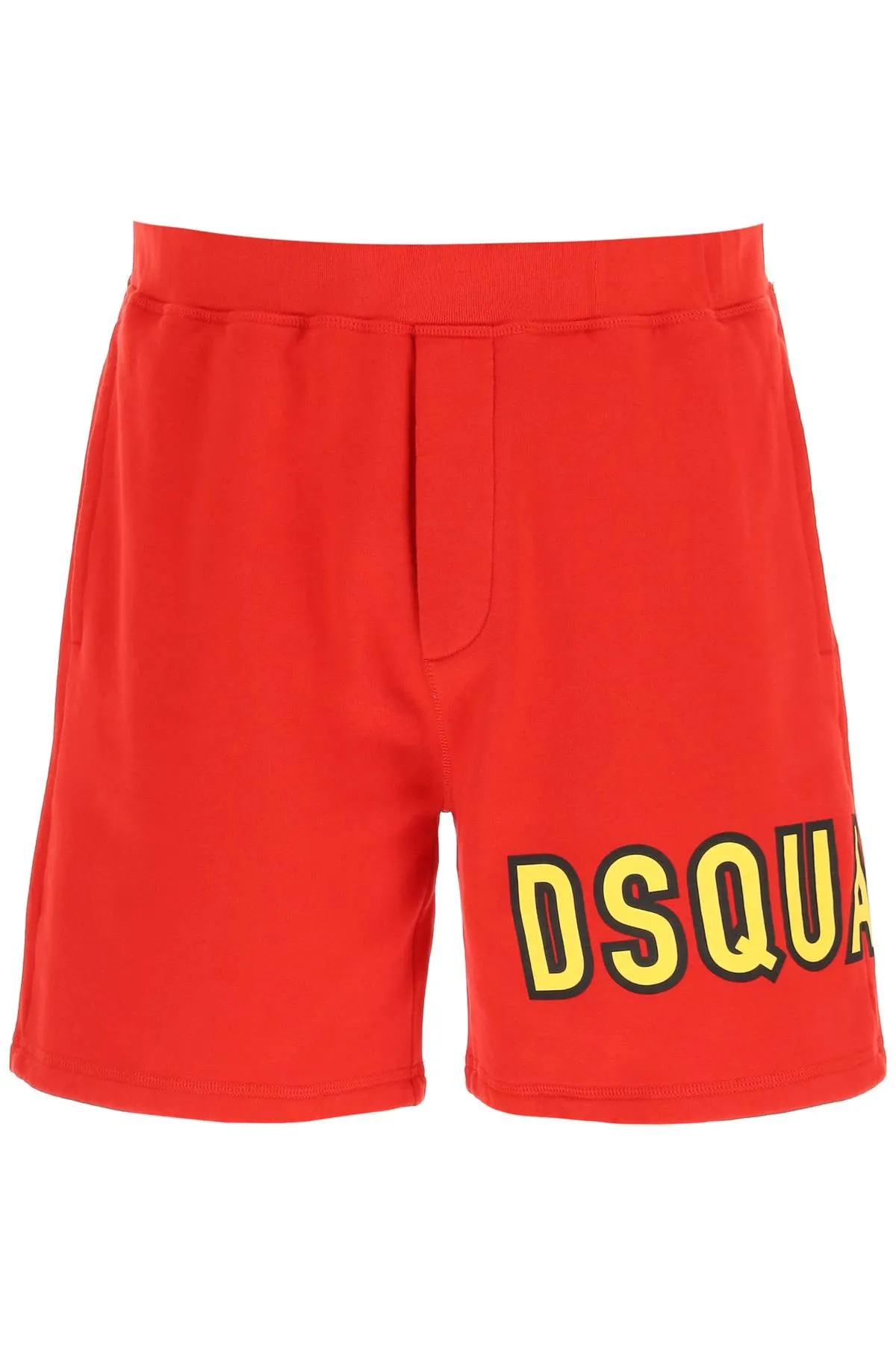 Dsquared2 Logo Printed Elastic Waist Shorts