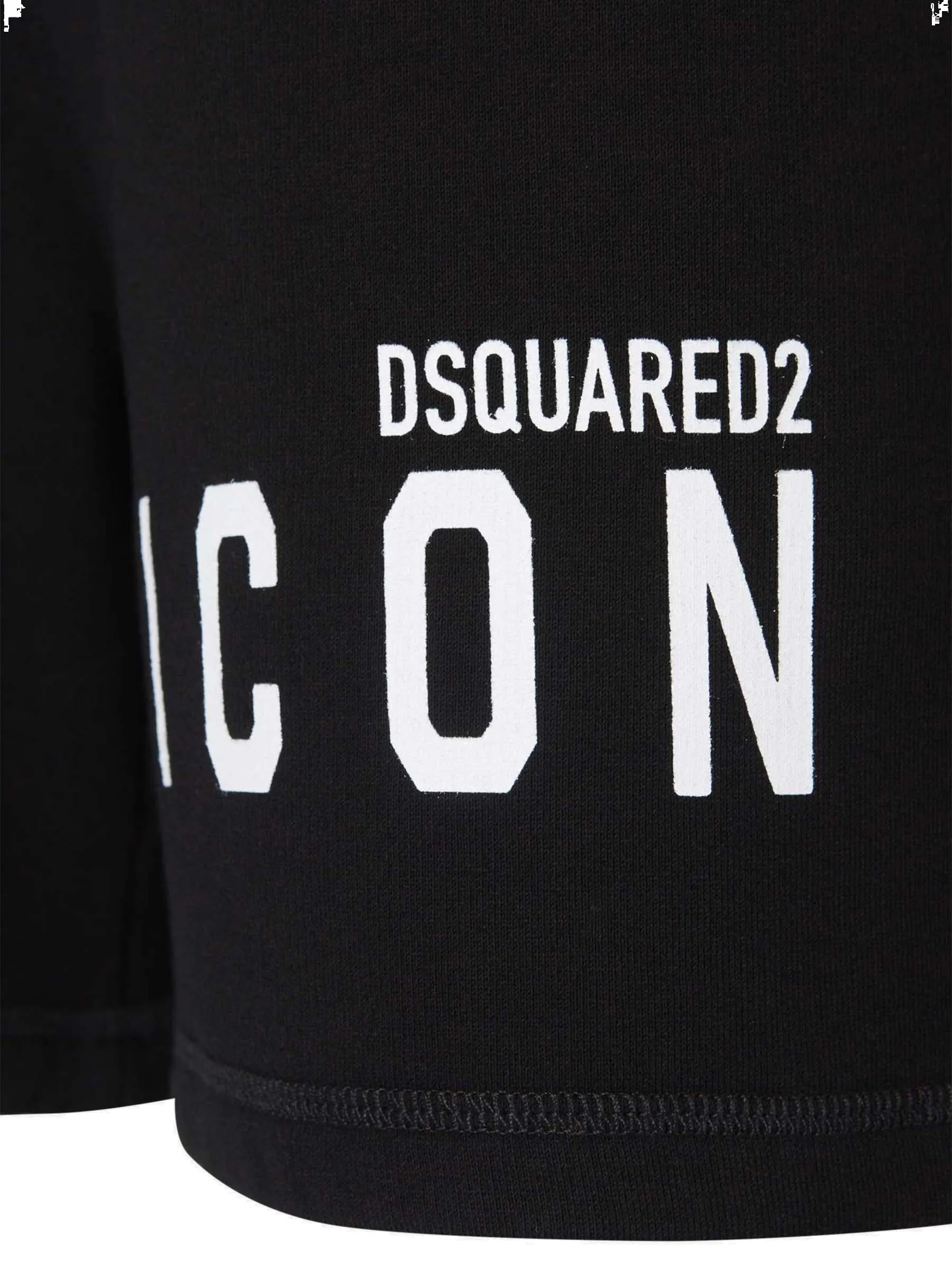 Dsquared2 Logo-Printed Elasticated Waistband Track Shorts