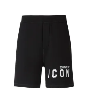 Dsquared2 Logo-Printed Elasticated Waistband Track Shorts