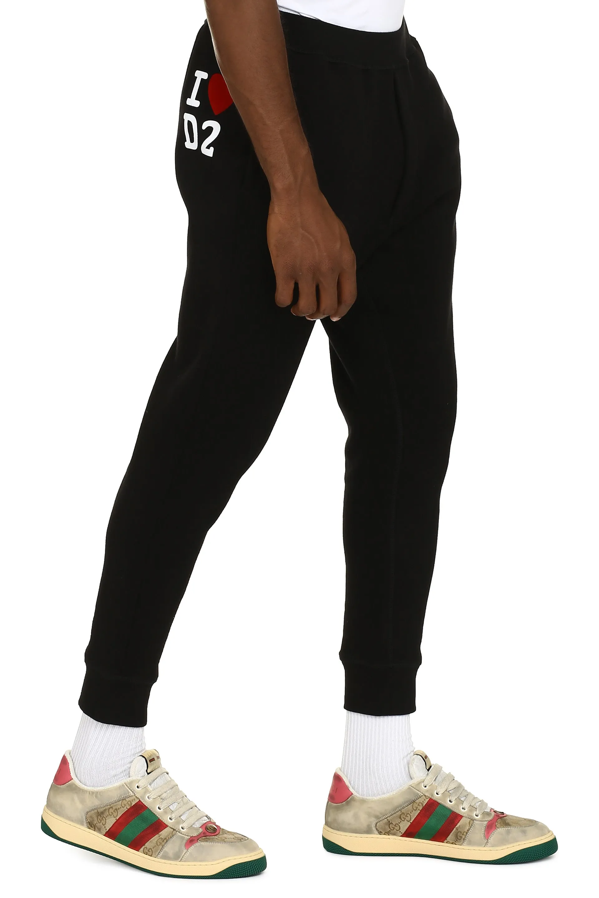 Dsquared2 Logo Printed Track Pants