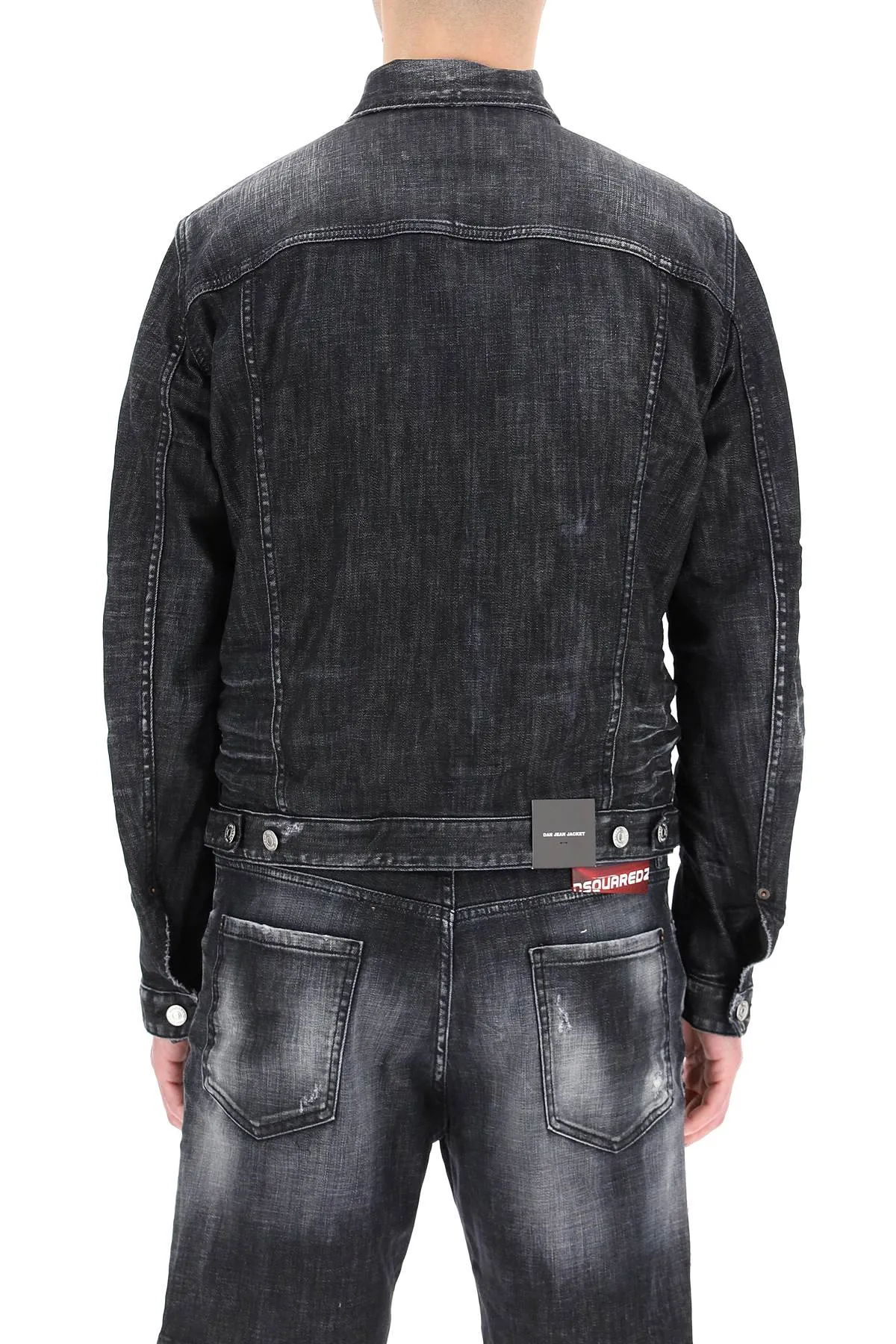 Dsquared2 Logo Tag Denim Jacket