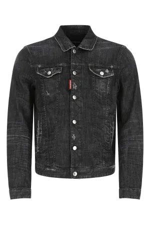 Dsquared2 Logo Tag Denim Jacket