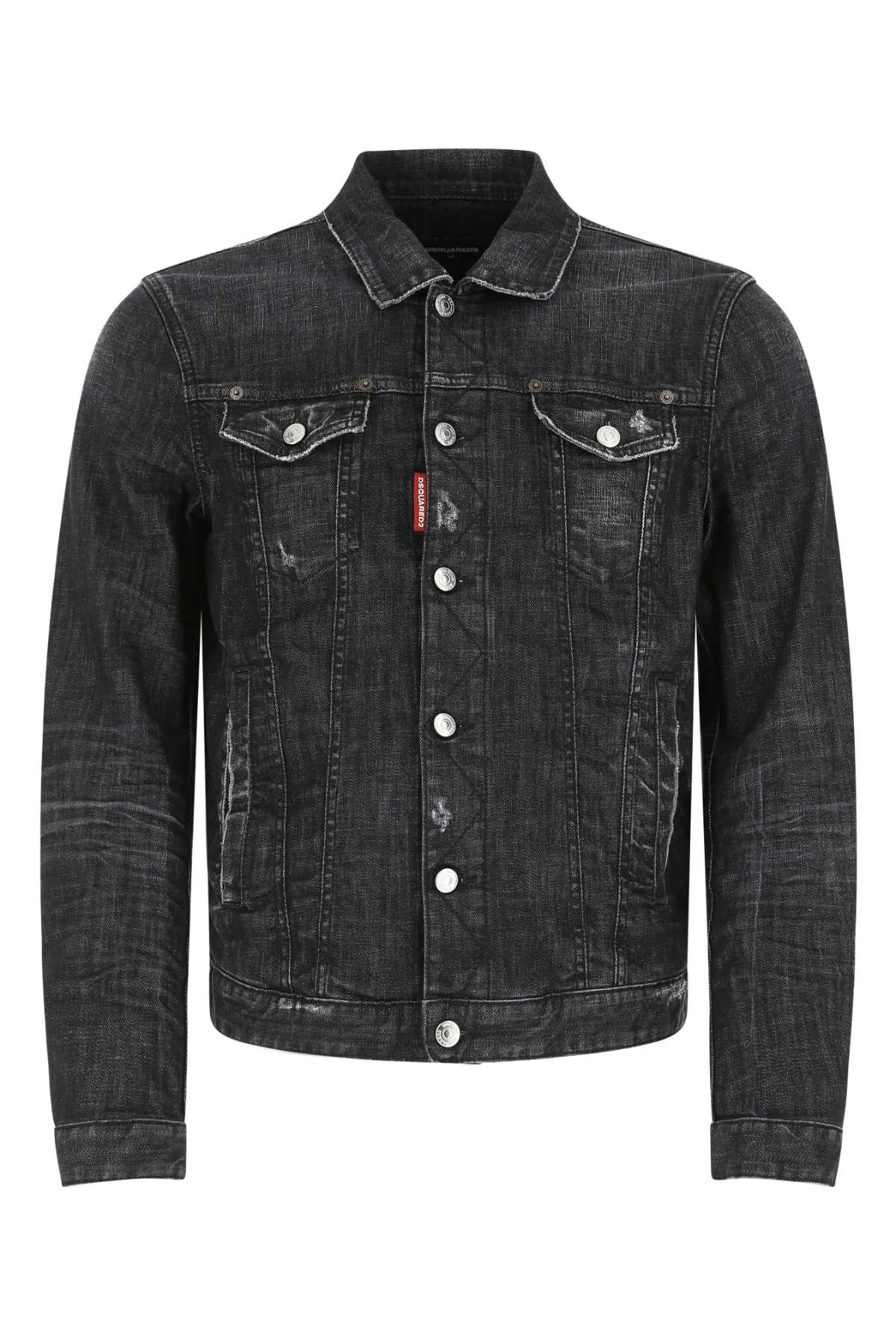Dsquared2 Logo Tag Denim Jacket