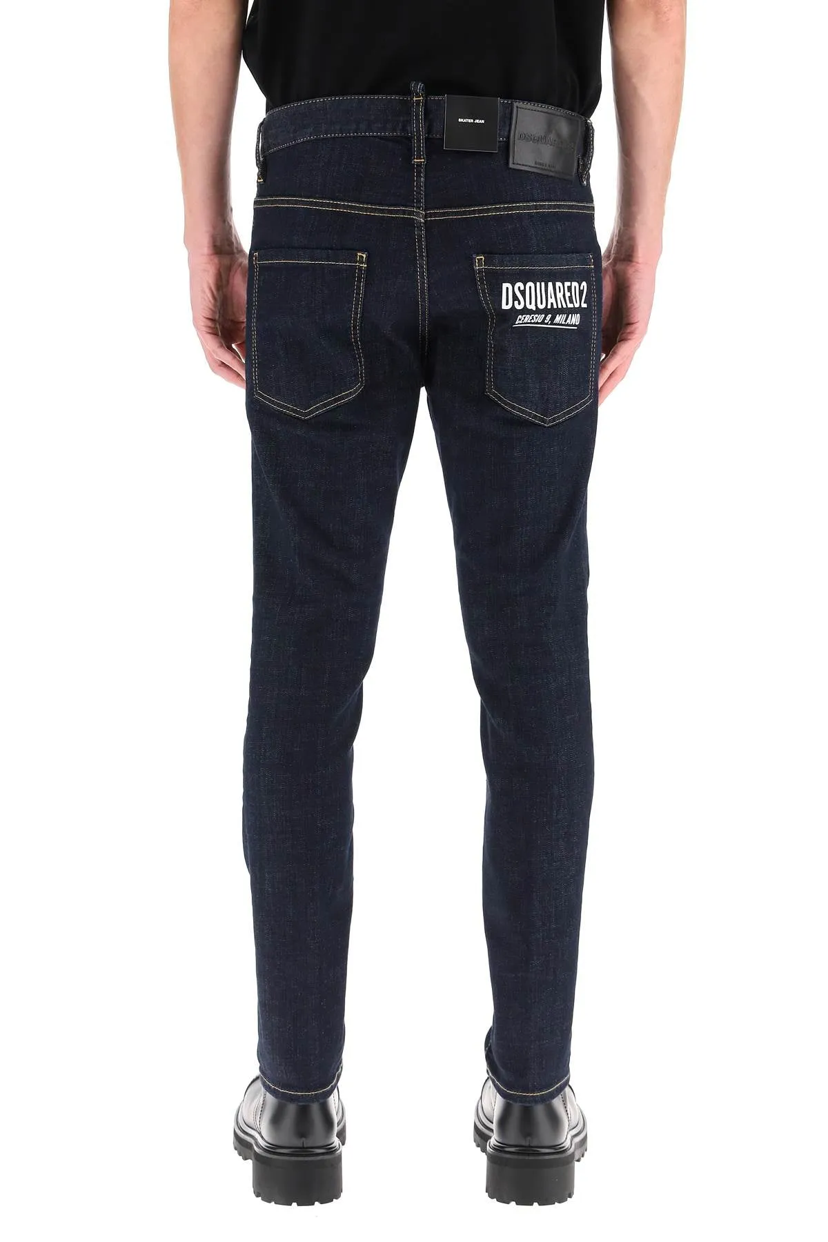 Dsquared2 Mid-Rise Slim Fit Jeans