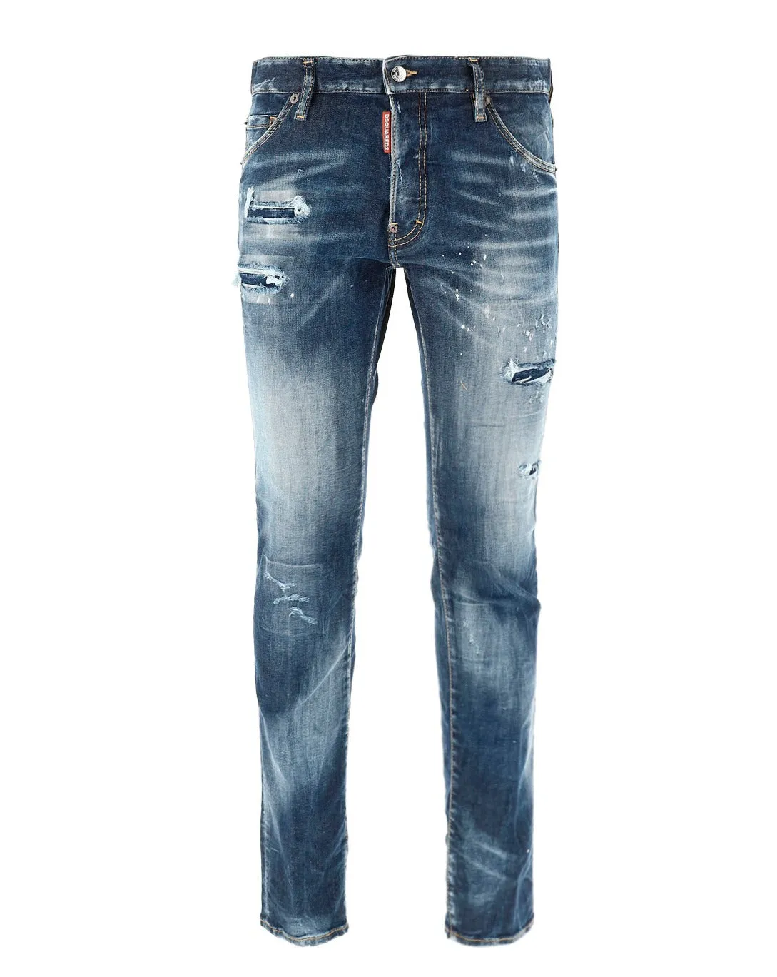 Dsquared2 Slim Cut Distressed Jeans